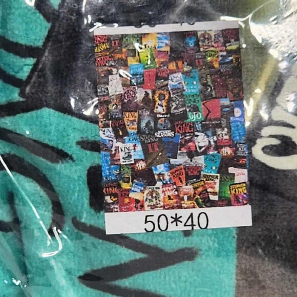 Steven King book cover Throw blanket - Picture 1 of 3
